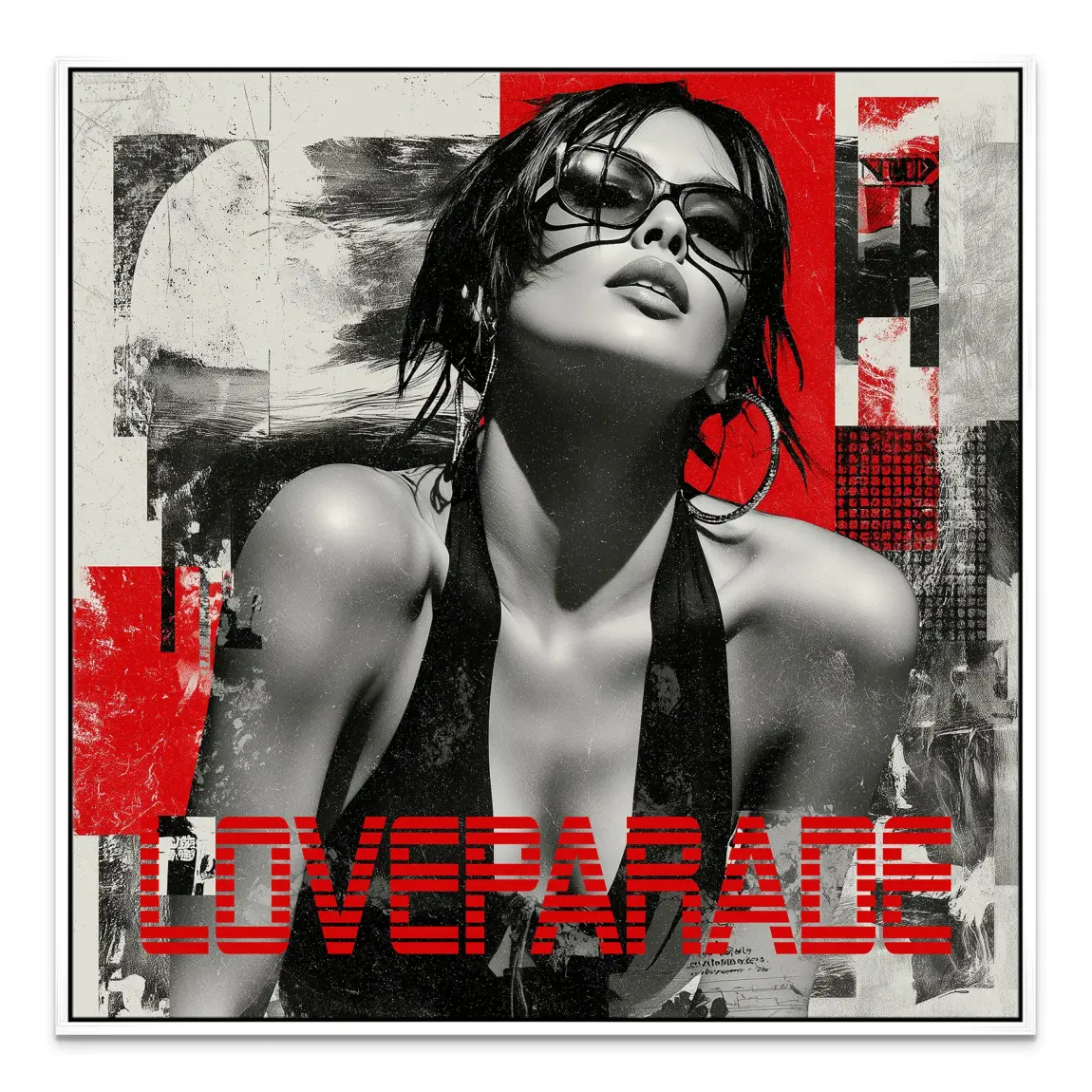 Loveparade Beauty Leinwand Bild