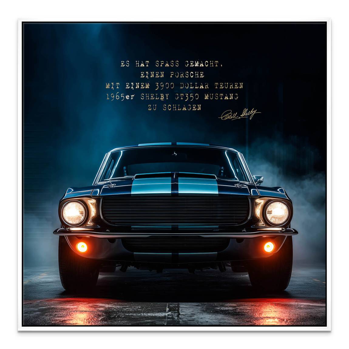 Ford Mustang Shelby Leinwand Bild
