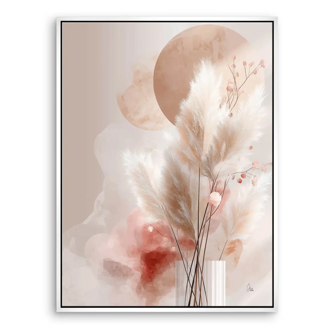 Amber Fields Leinwand Bild