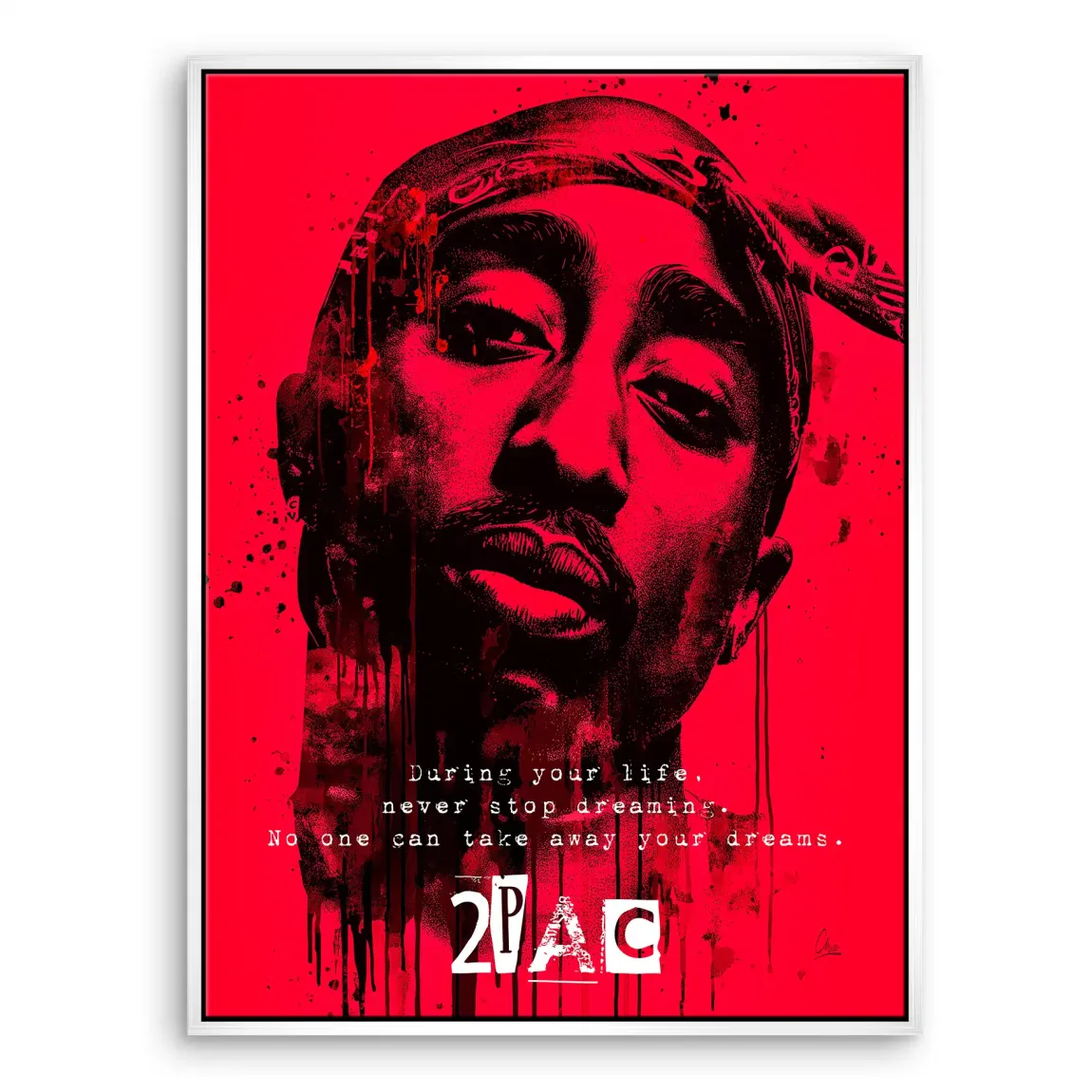 Red Legend Leinwand Bild