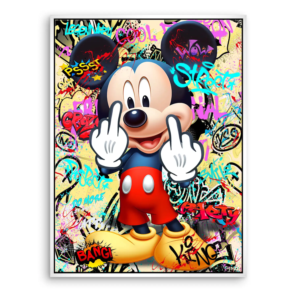 Micky Street Fresh Art Leinwand Bild INGALERIE