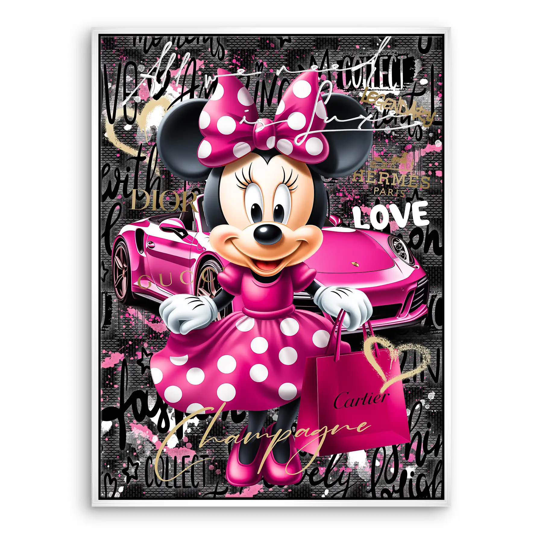 Minnie Need Luxe Leinwand Bild INGALERIE