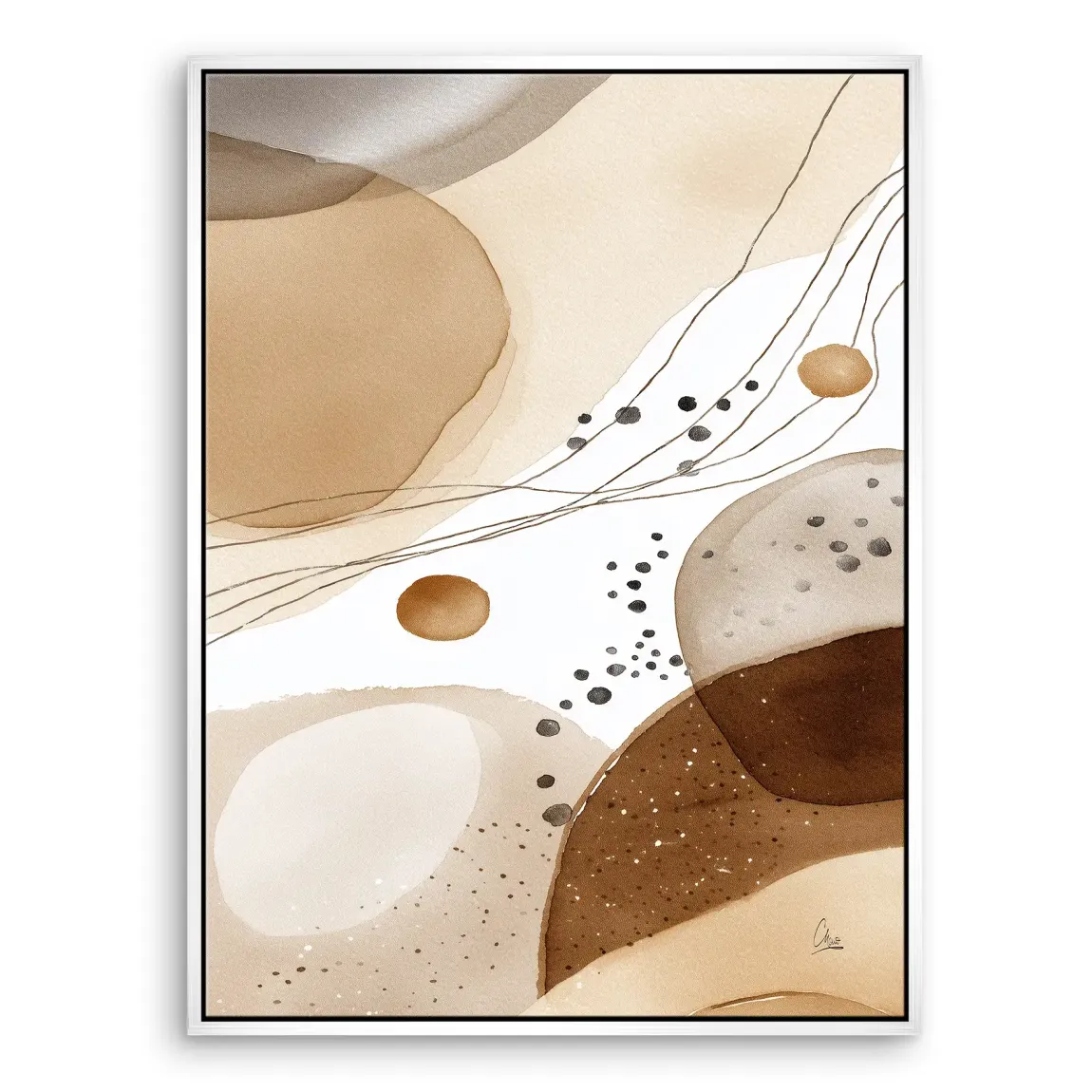 Desert Mirage Leinwand Bild