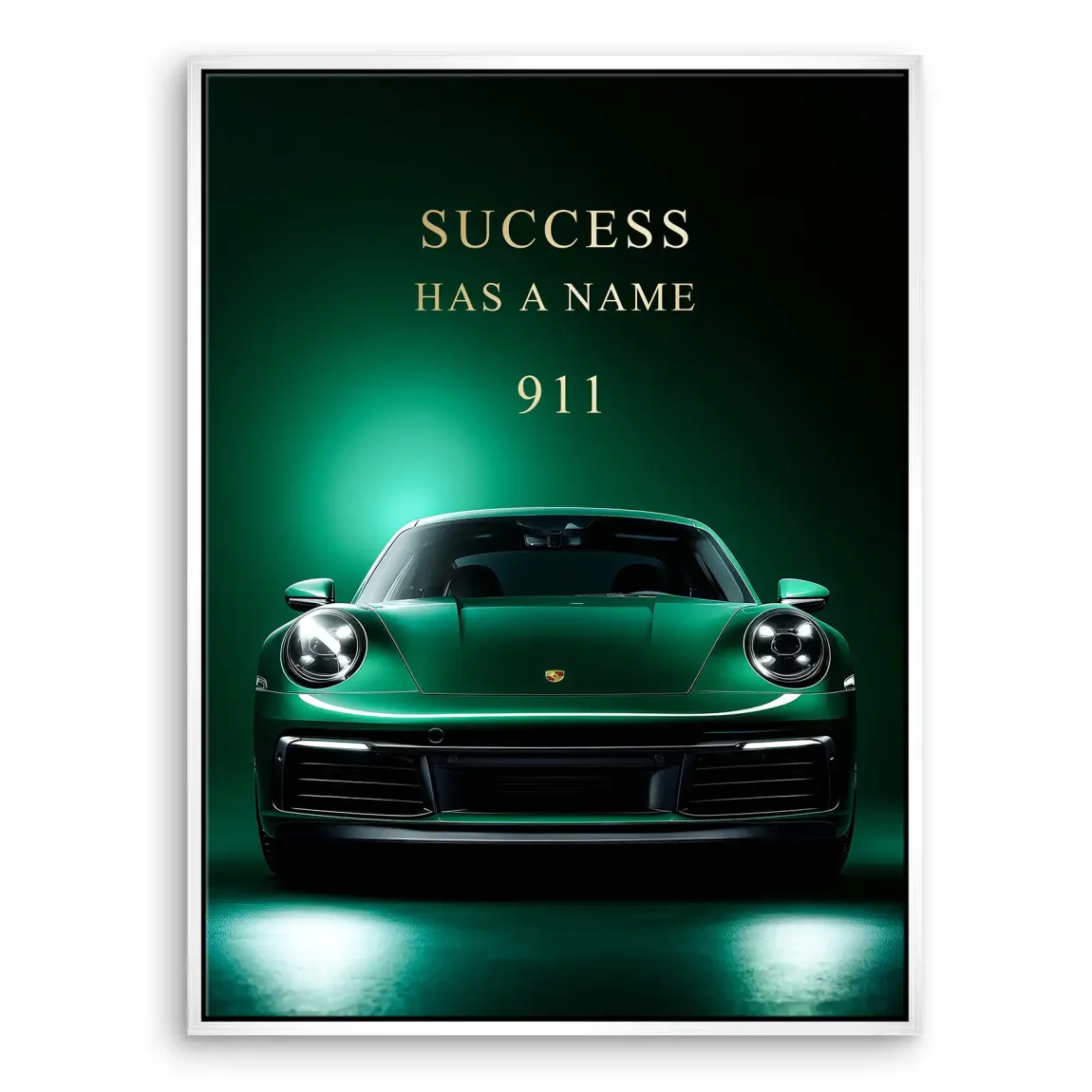 Spirit 911 Porsche Leinwand Bild