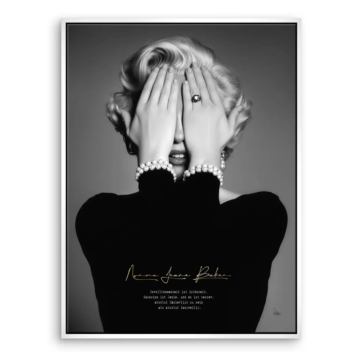 Marilyn Monroe Norma Jeane Leinwand Bild