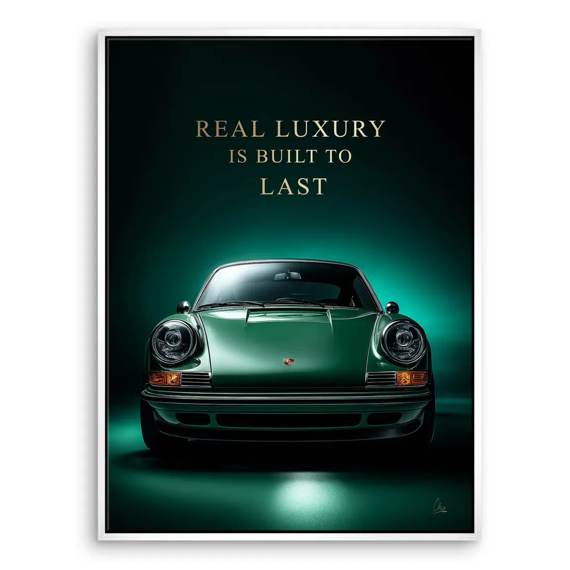 Heritage 911 Porsche Leinwand Bild