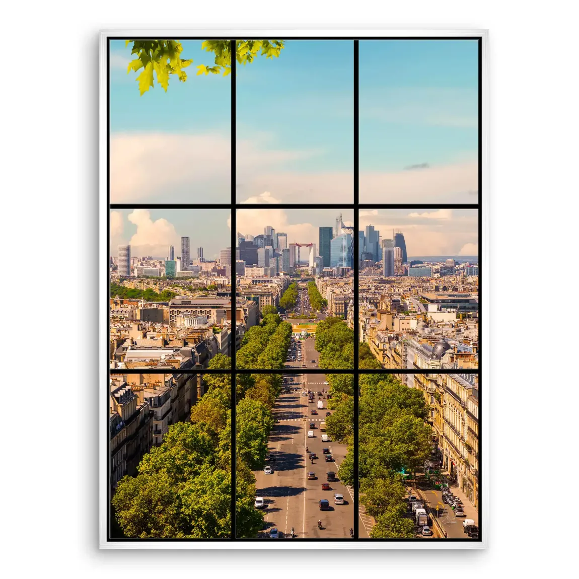 Avenue Lumière Paris Leinwand Bild