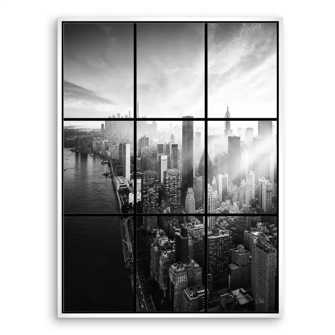 Silent Heights New York Leinwand Bild
