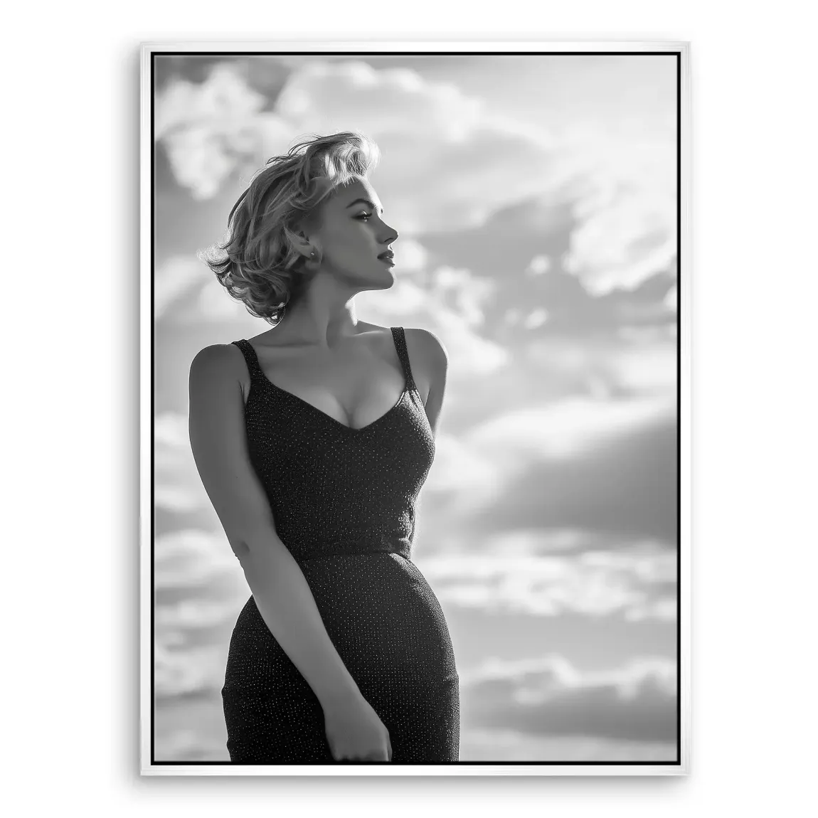 Marilyn Sunset Grace Leinwand Bild