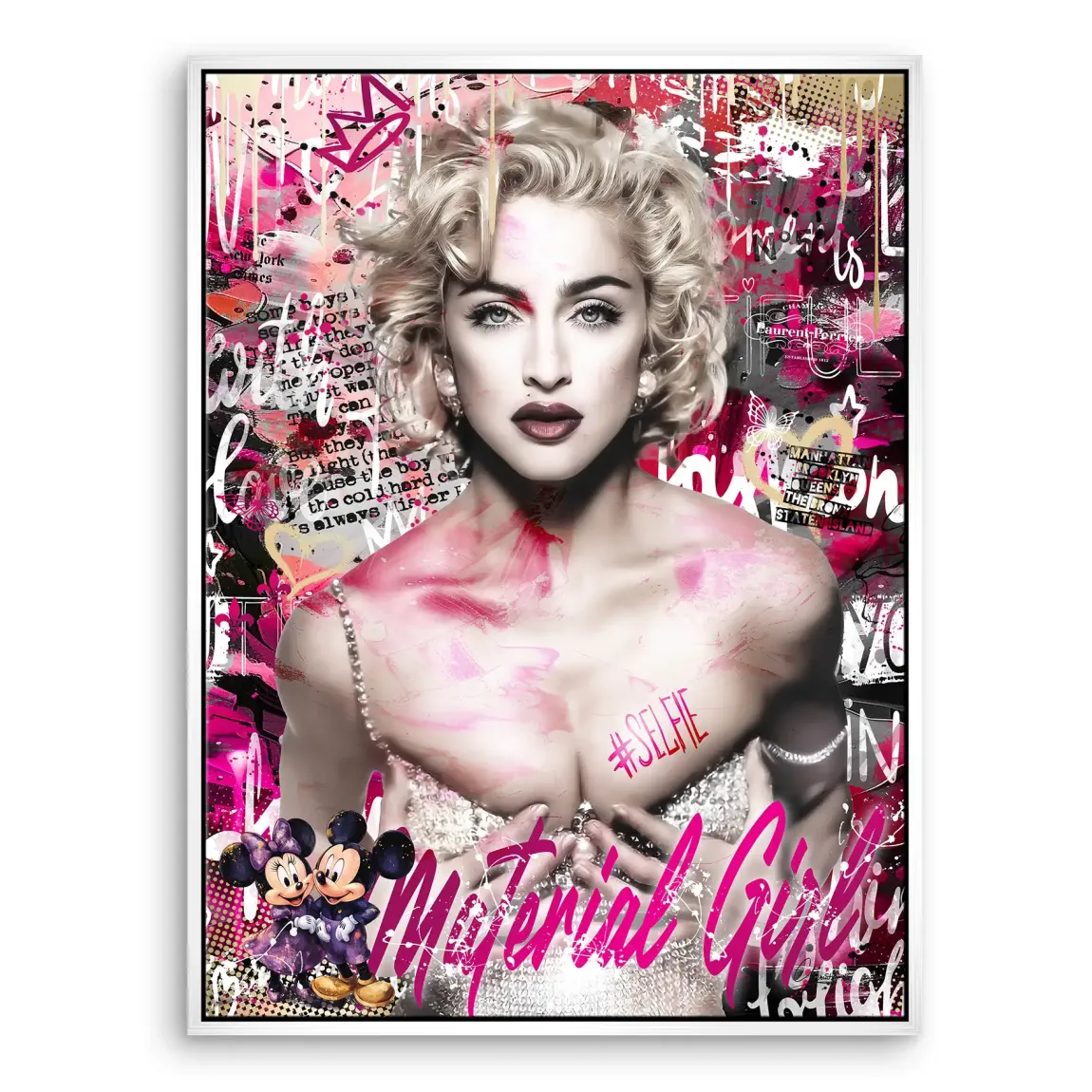 Pop Queen Vibes Leinwand Bild