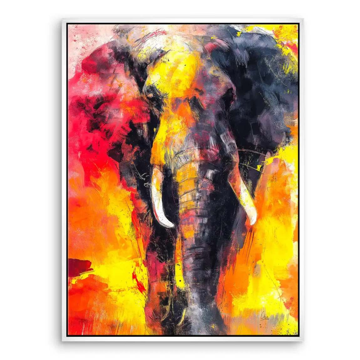 Majestic Elefant Leinwand Bild INGALERIE