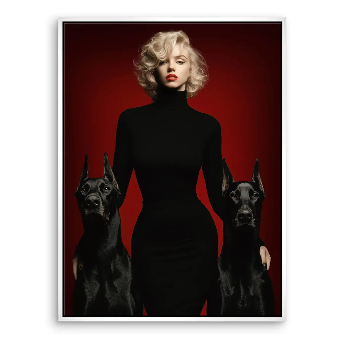 Majesty Marilyn Monroe Leinwand Bild