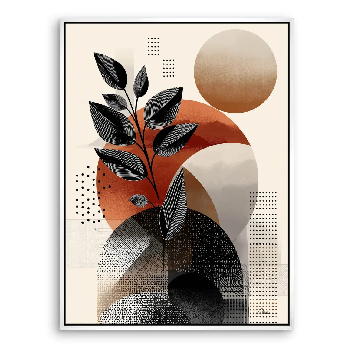 Terra Flora Harmony Leinwand Bild INGALERIE