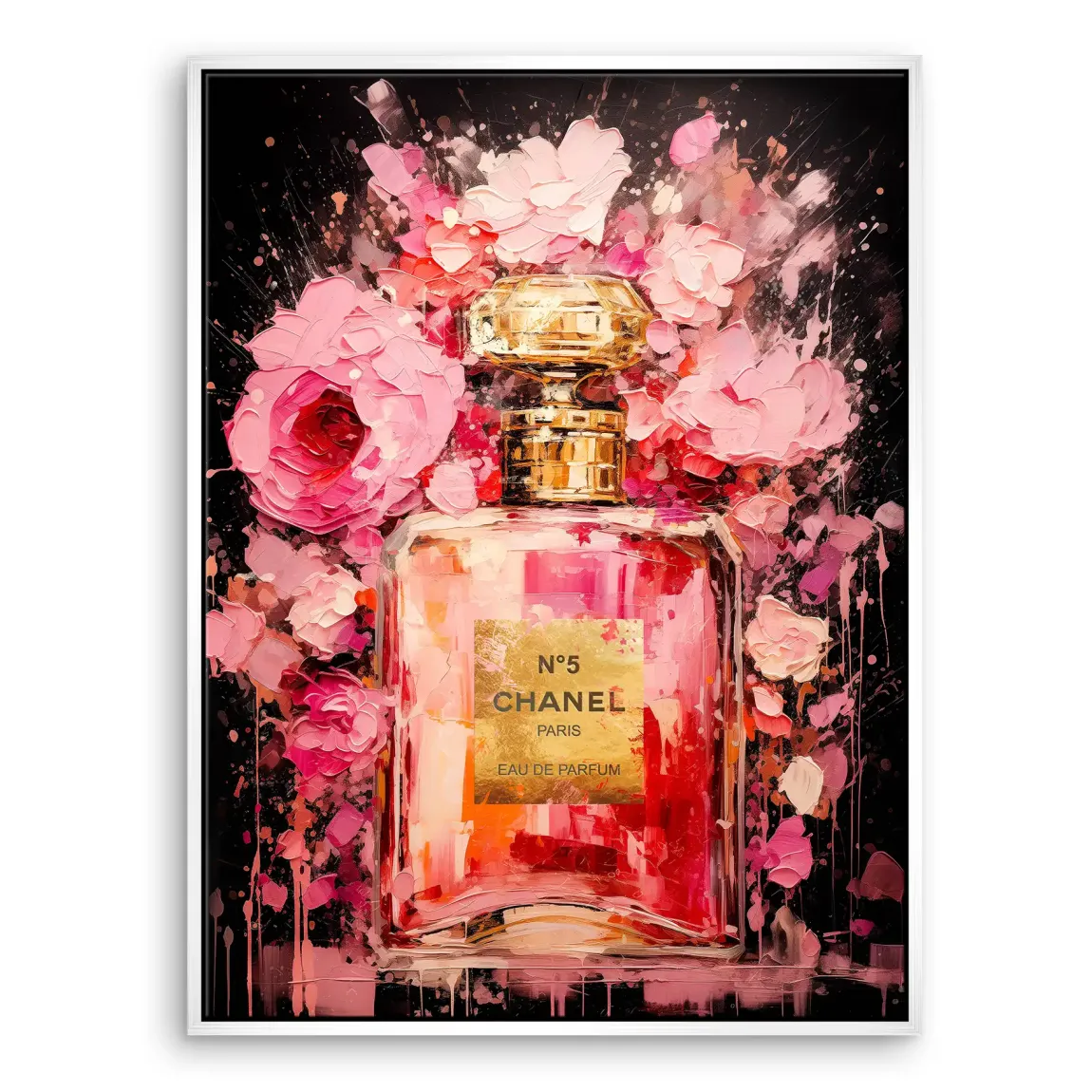 Essence of Velvet Bloom Leinwand Bild INGALERIE