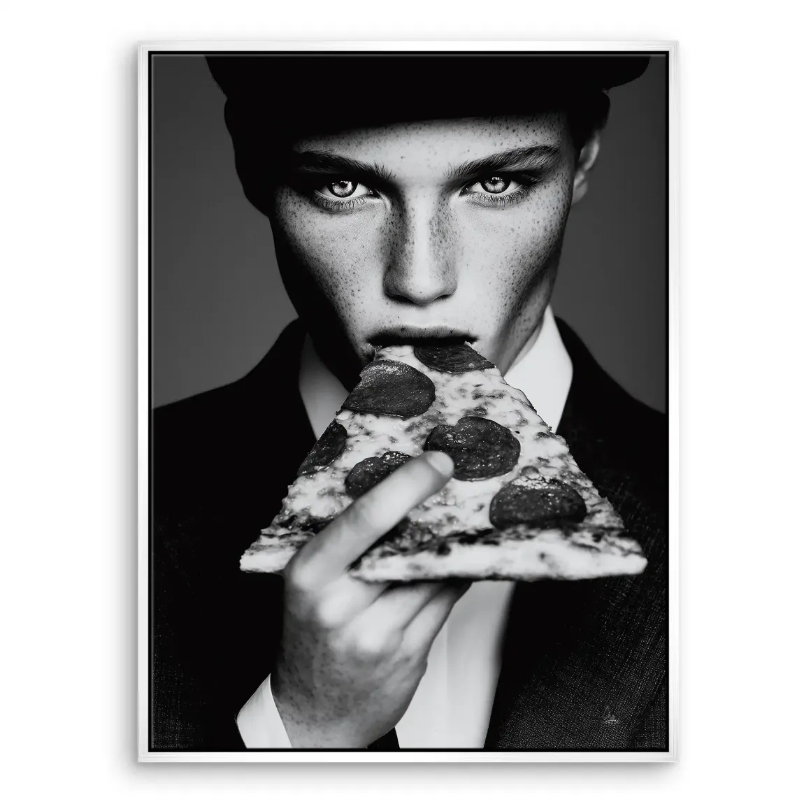 Pizza Charisma Leinwand Bild