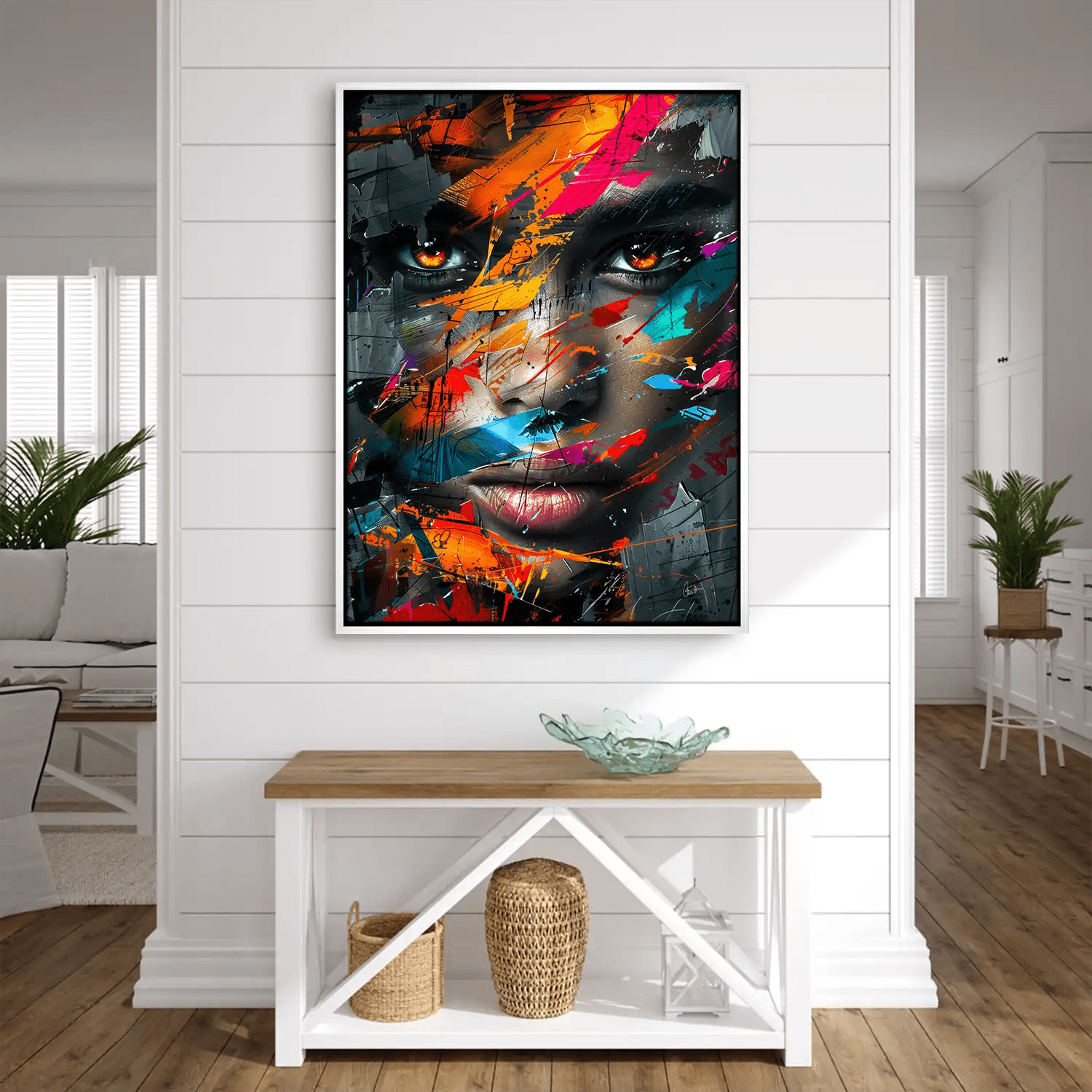 Abstrakt Girl Nr.2 Leinwand Bild INGALERIE