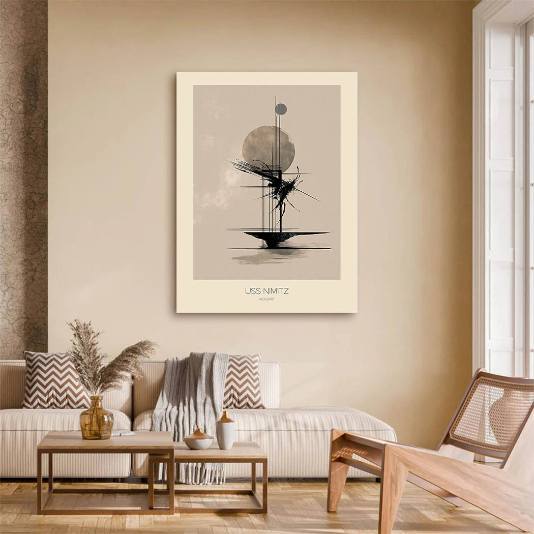 USS Nimitz Acrylglasbild