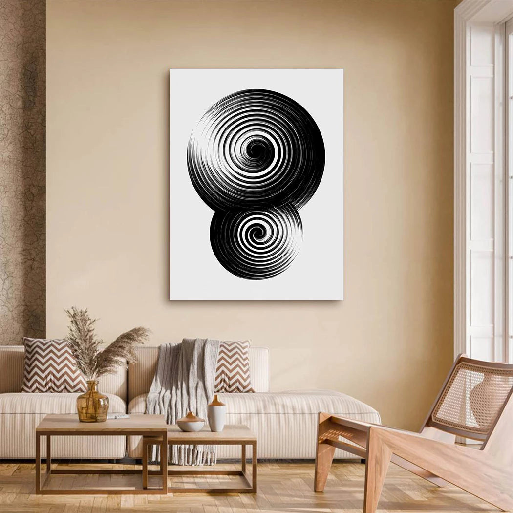 Spiral Harmonie Acrylglasbild
