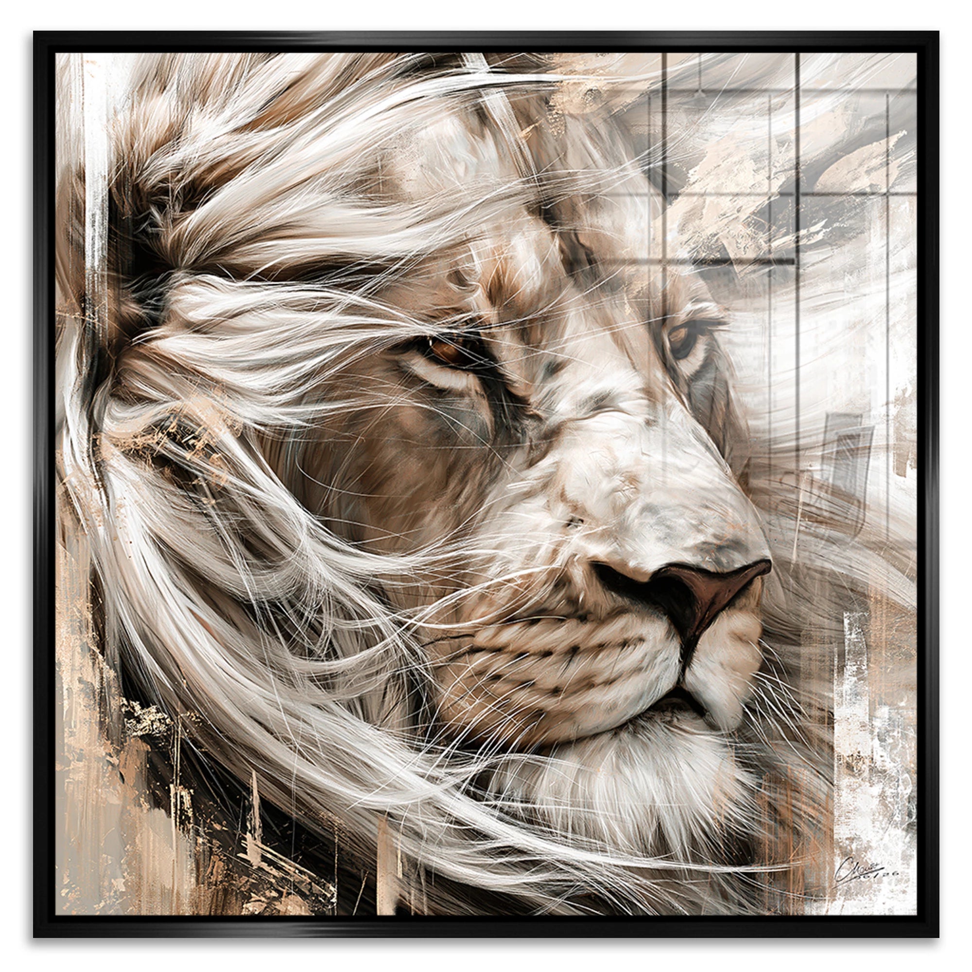 Lion King Acrylglasbild