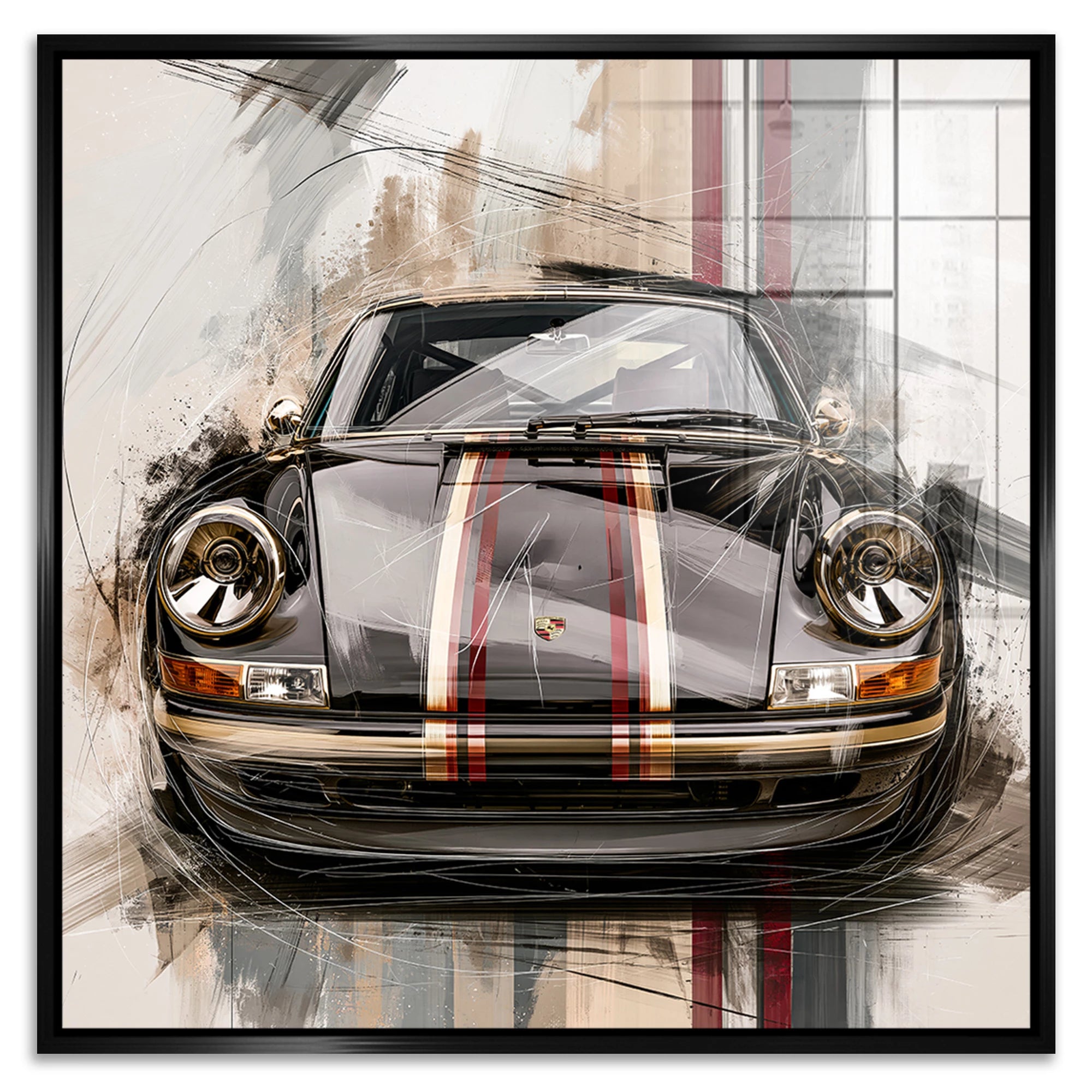 Porsche 911 Noble Acrylglasbild