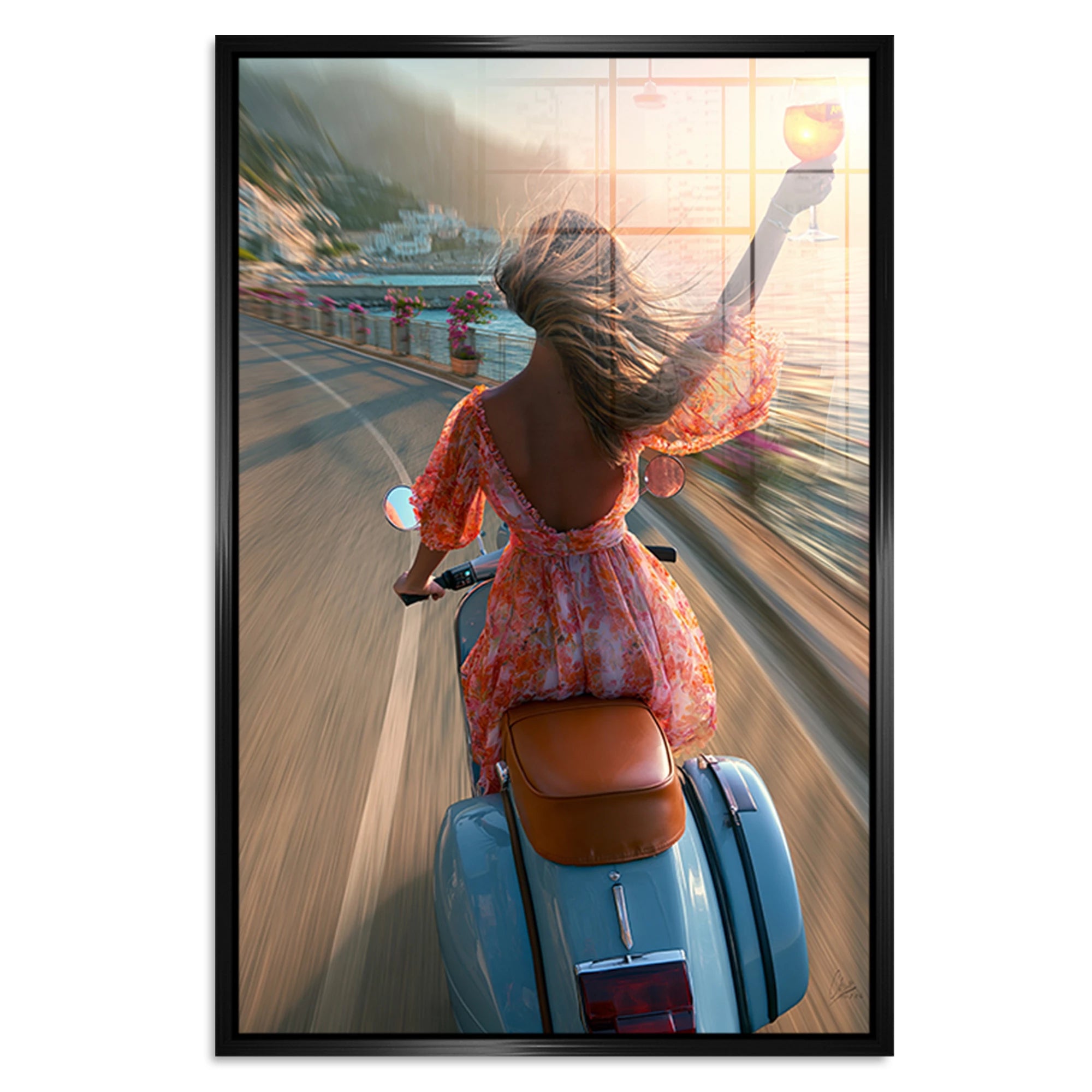 Vespa Summerglam Acrylglasbild