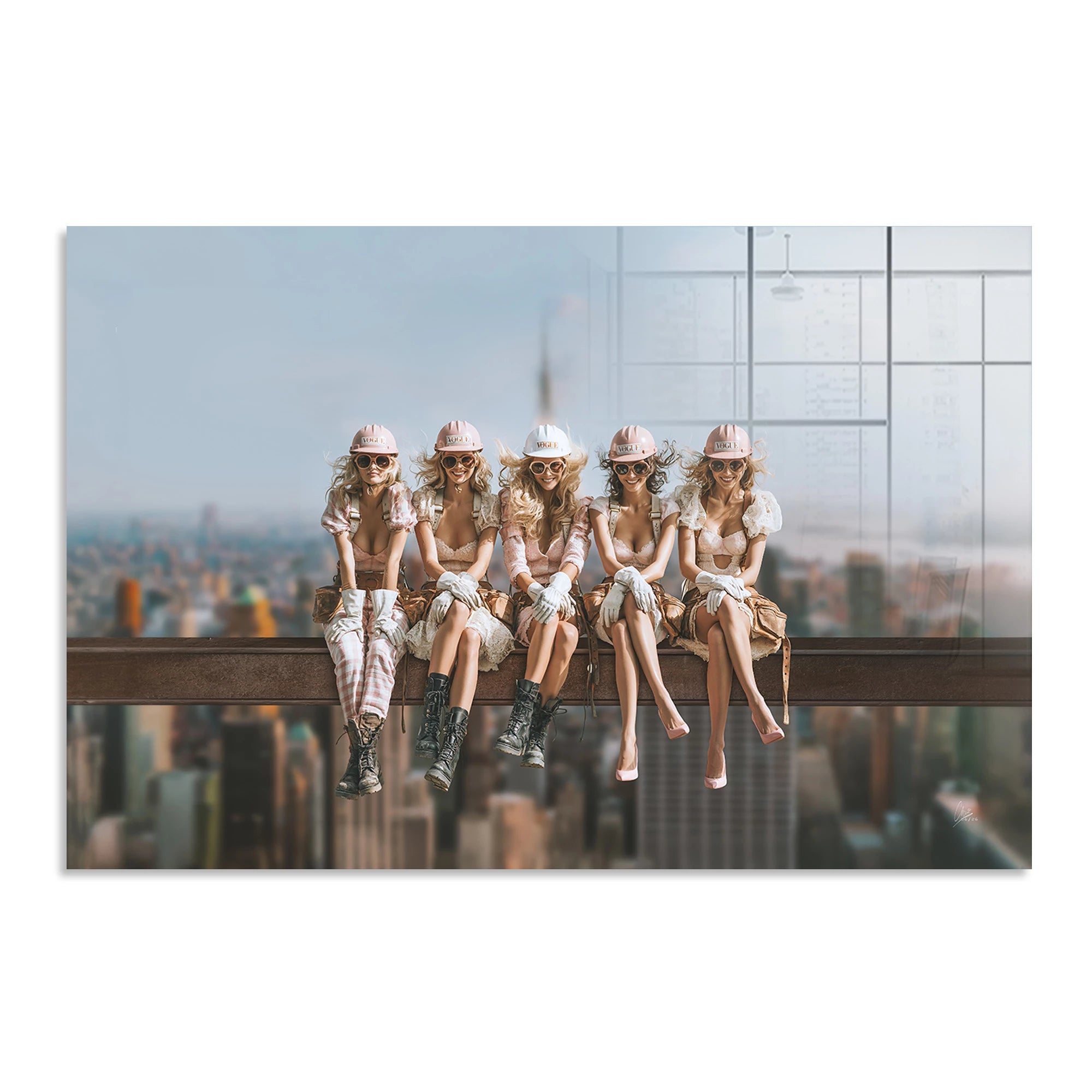 Skyline Queens Acrylglasbild