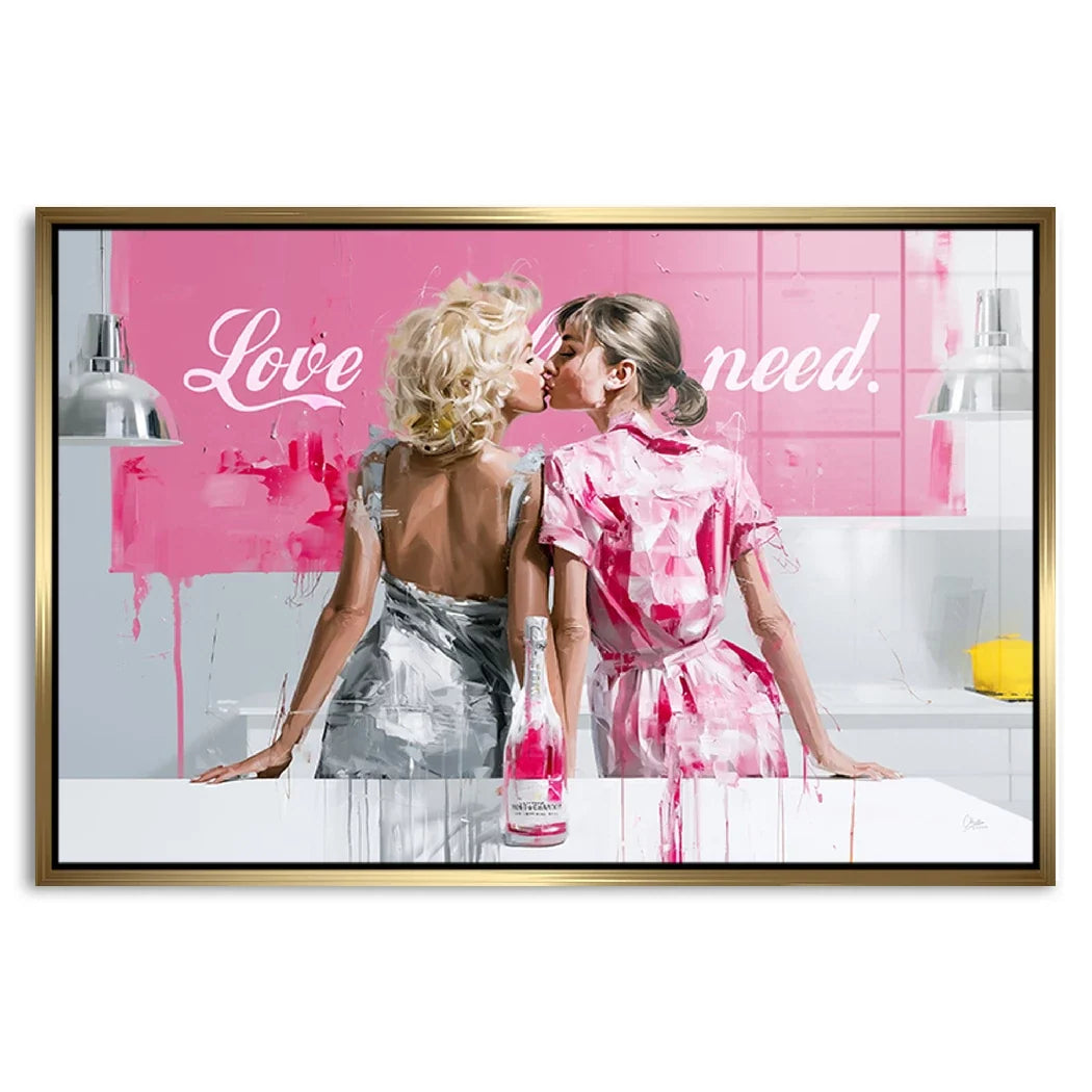Audrey Hepburn und Marilyn Monroe Acrylglasbild