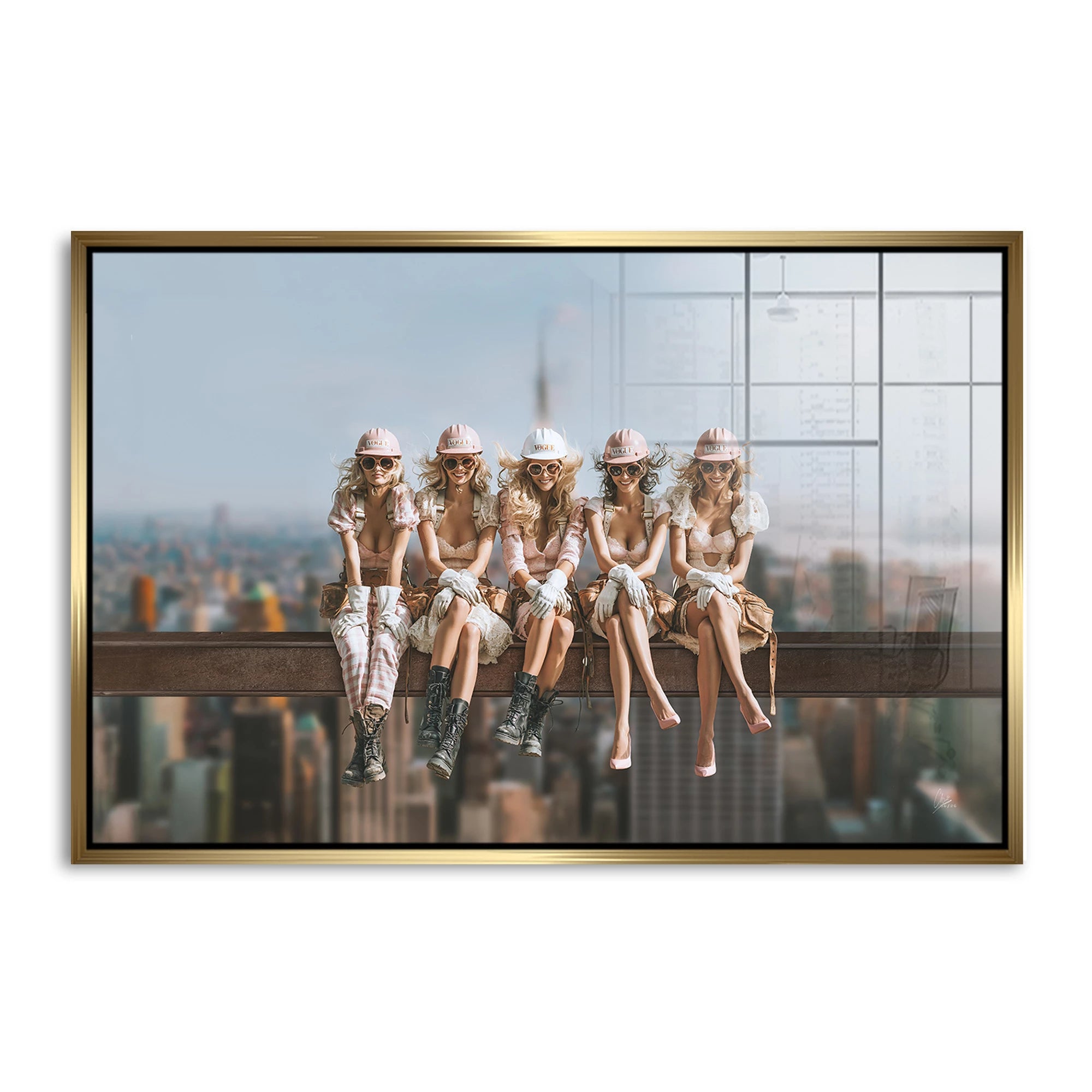 Skyline Queens Acrylglasbild