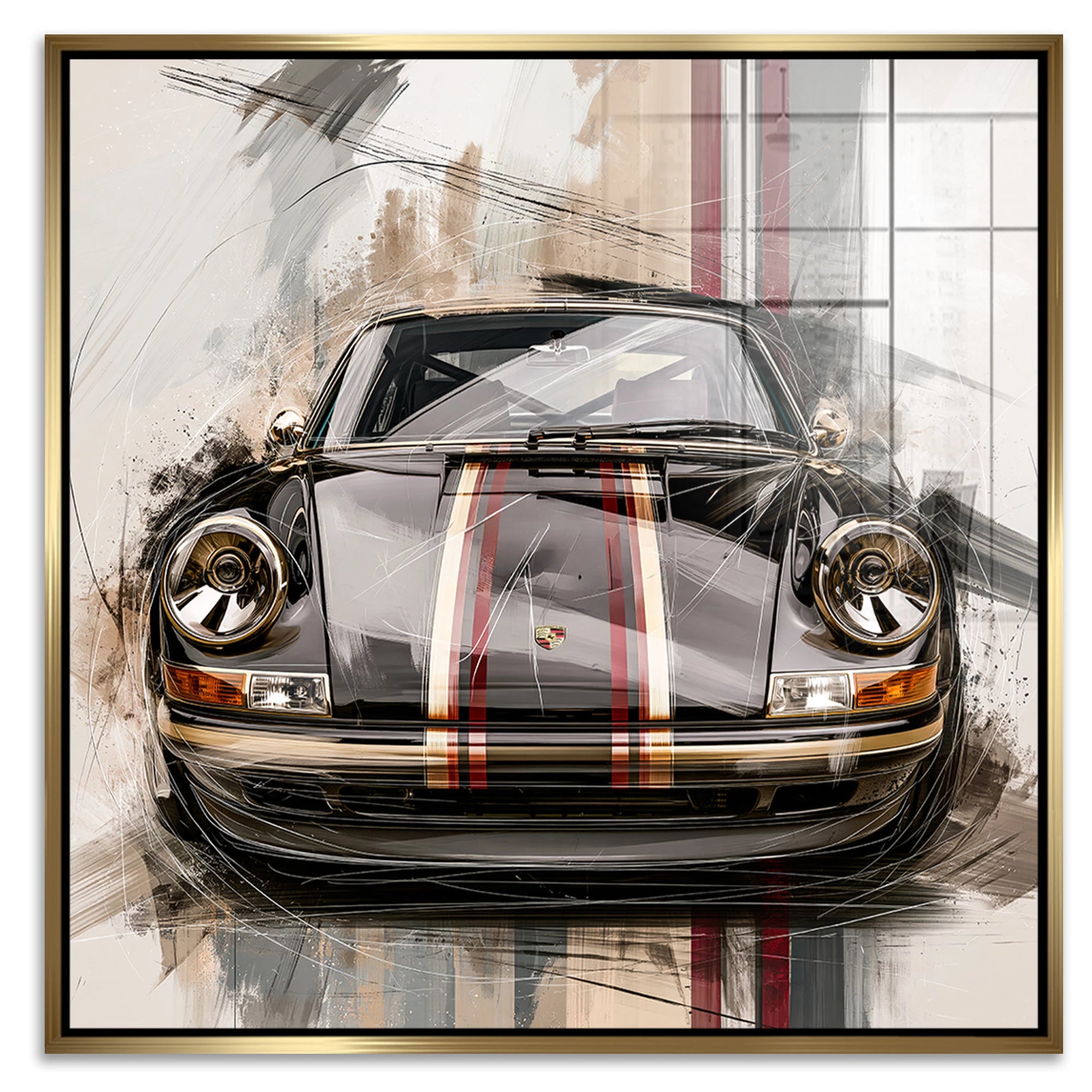 Porsche 911 Noble Acrylglasbild