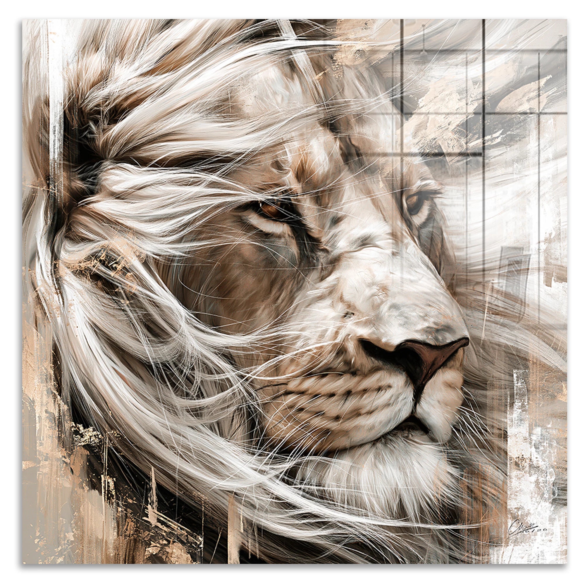 Lion King Acrylglasbild