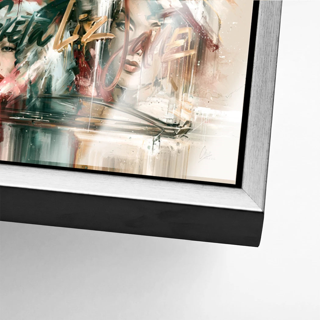 Chanel Popflakon Acrylglasbild