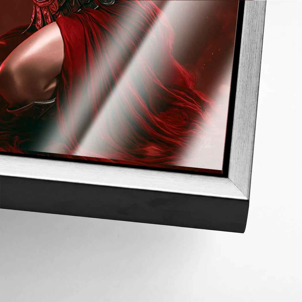 Veni Vidi Vici Gladiatorin Acrylglasbild