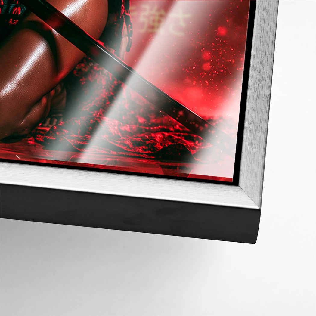 Samurai Rouge Acrylglasbild