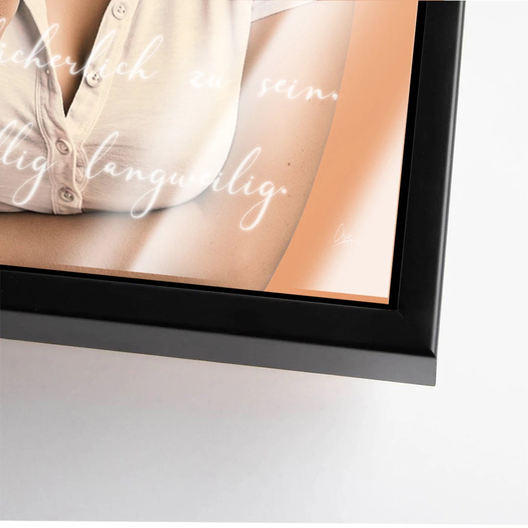 Marilyn Monroe Statement Acrylglasbild