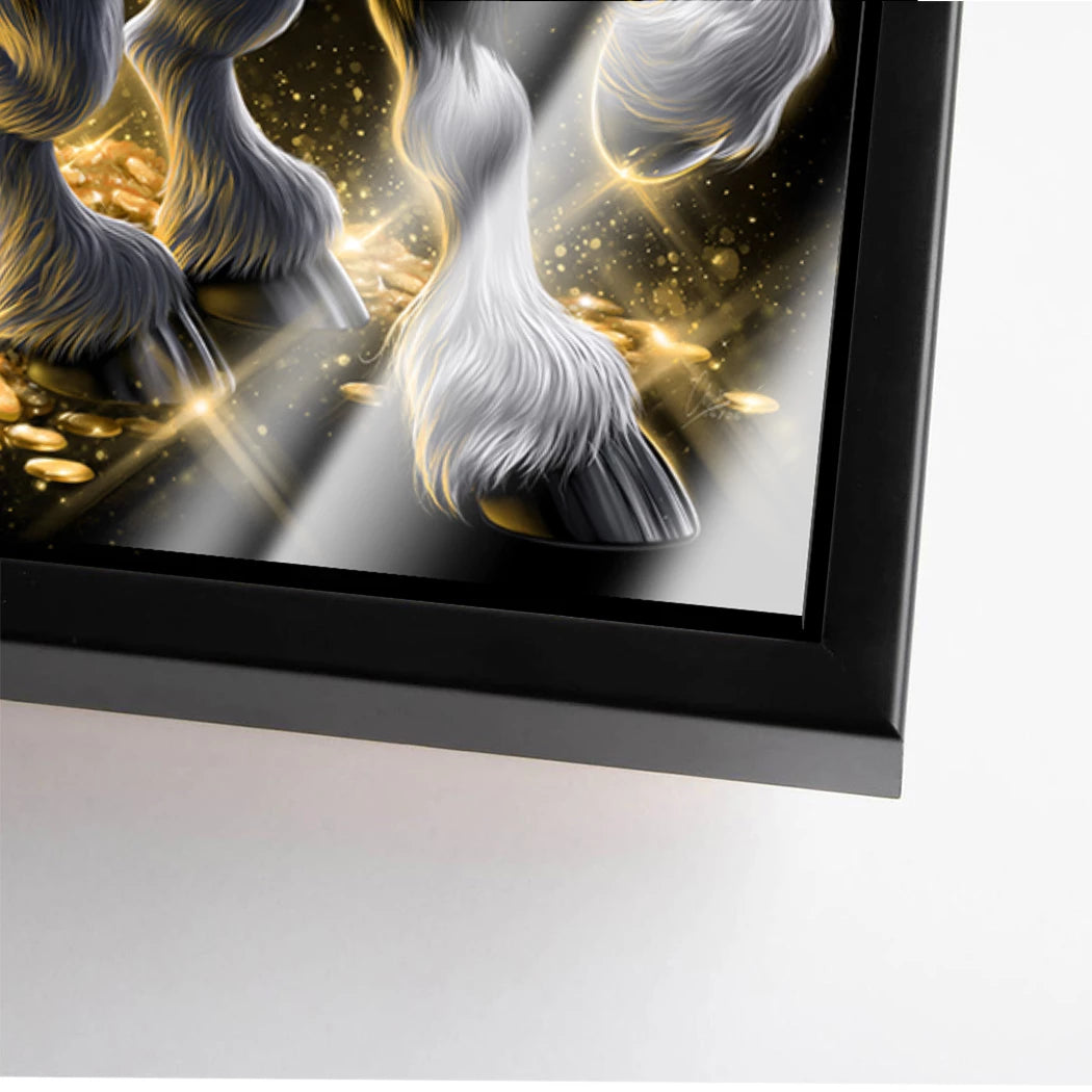 Dagobert Rich Rider Acrylglasbild