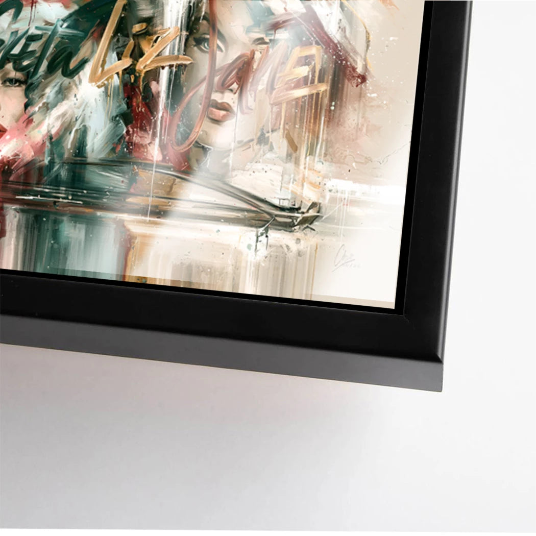 Chanel Popflakon Acrylglasbild