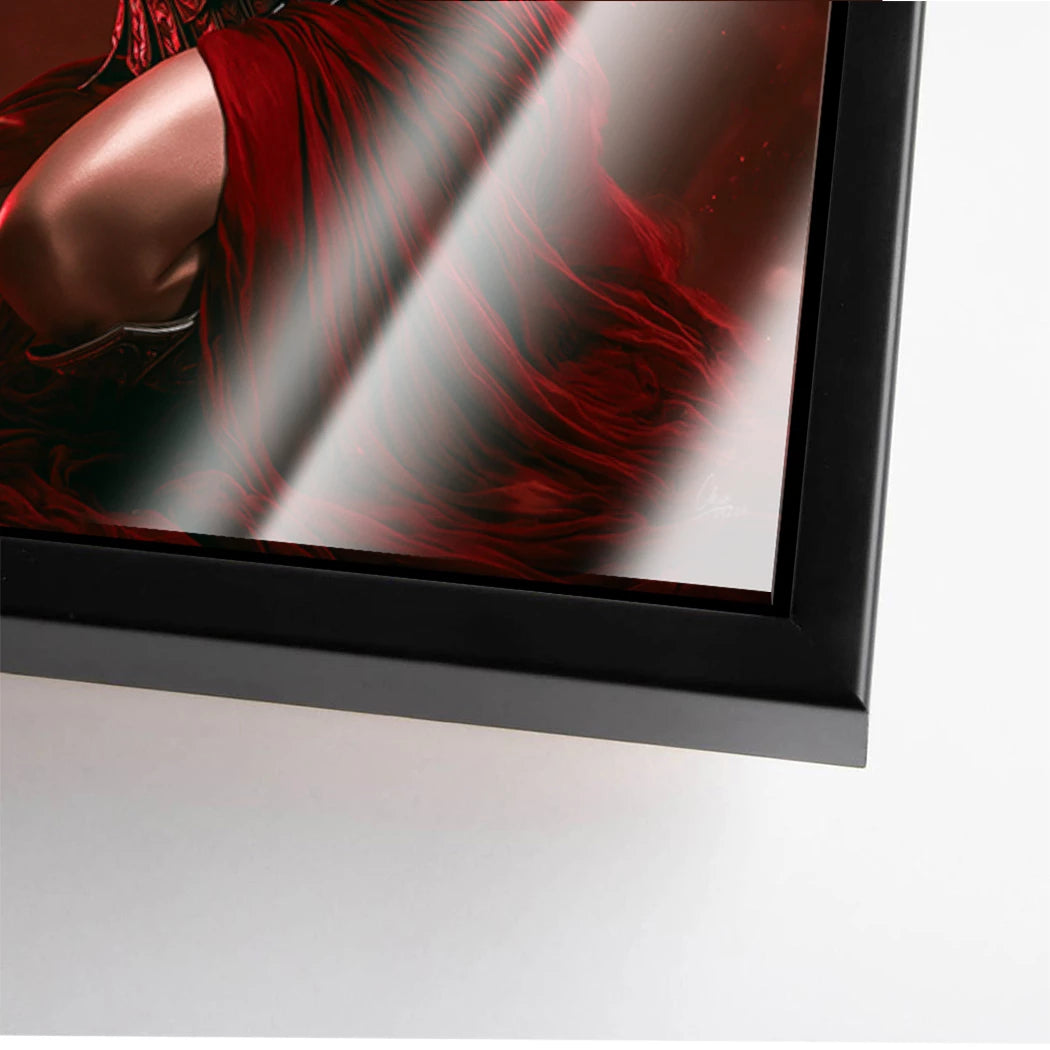Die Gladiatorin Acrylglasbild