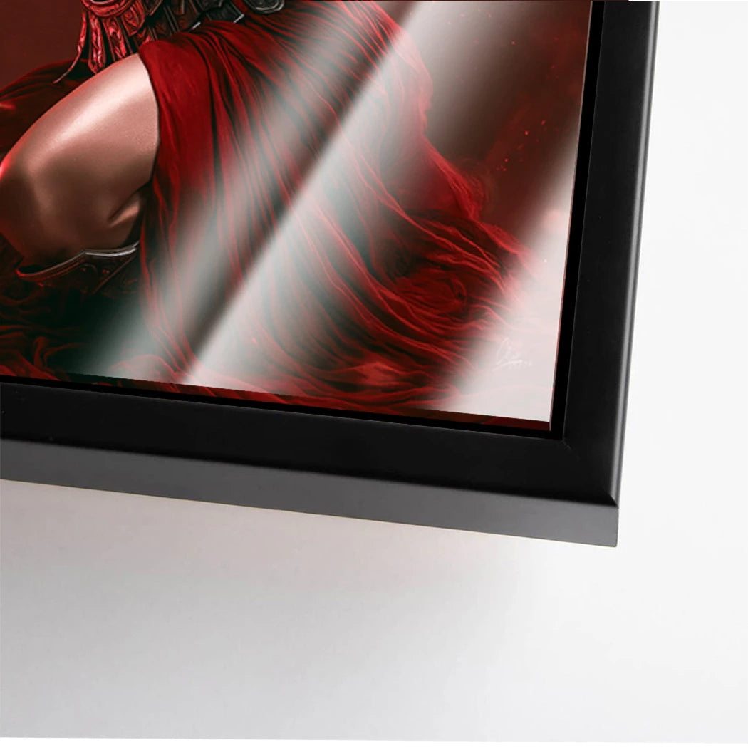 Veni Vidi Vici Gladiatorin Acrylglasbild