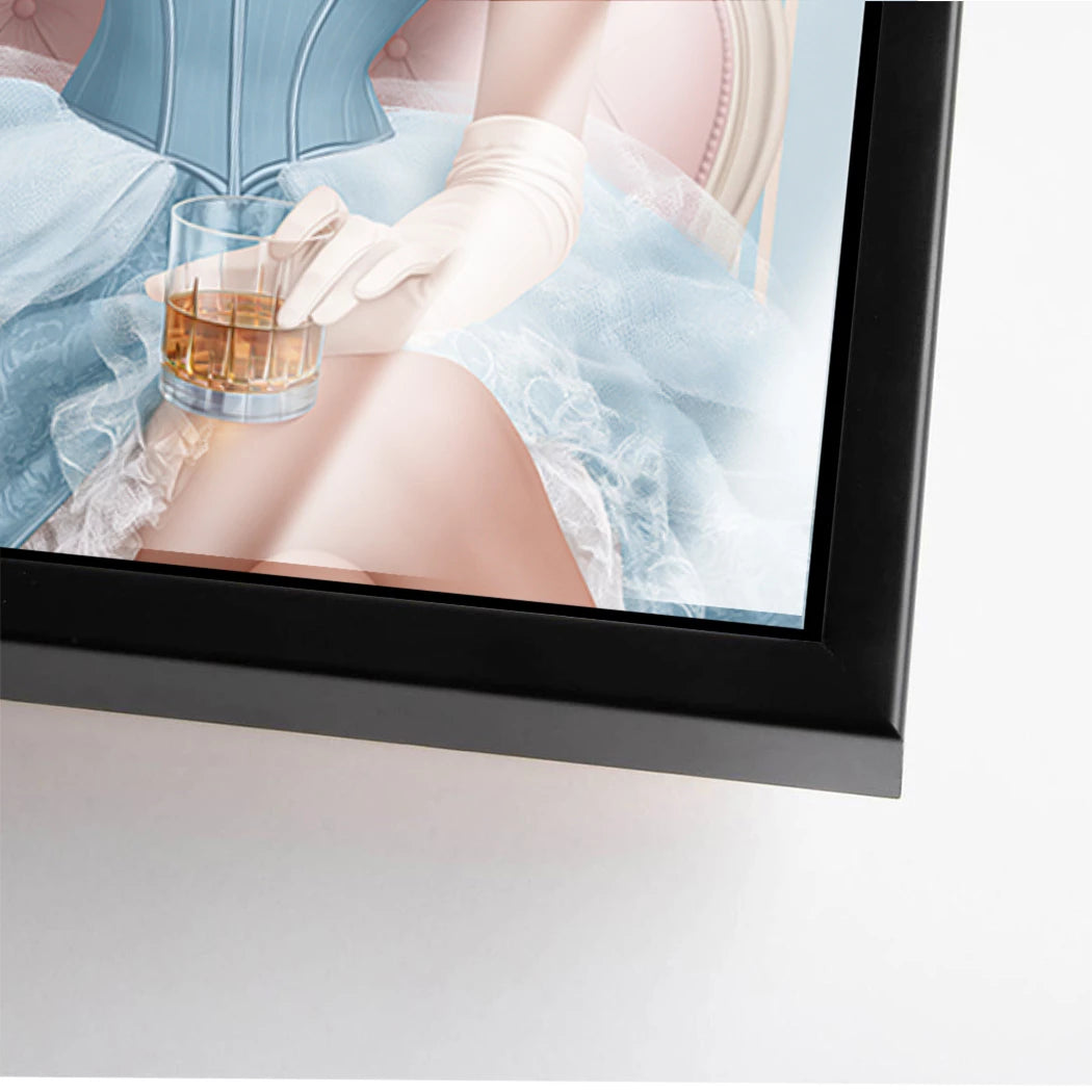Cinderella Coffee Acrylglasbild