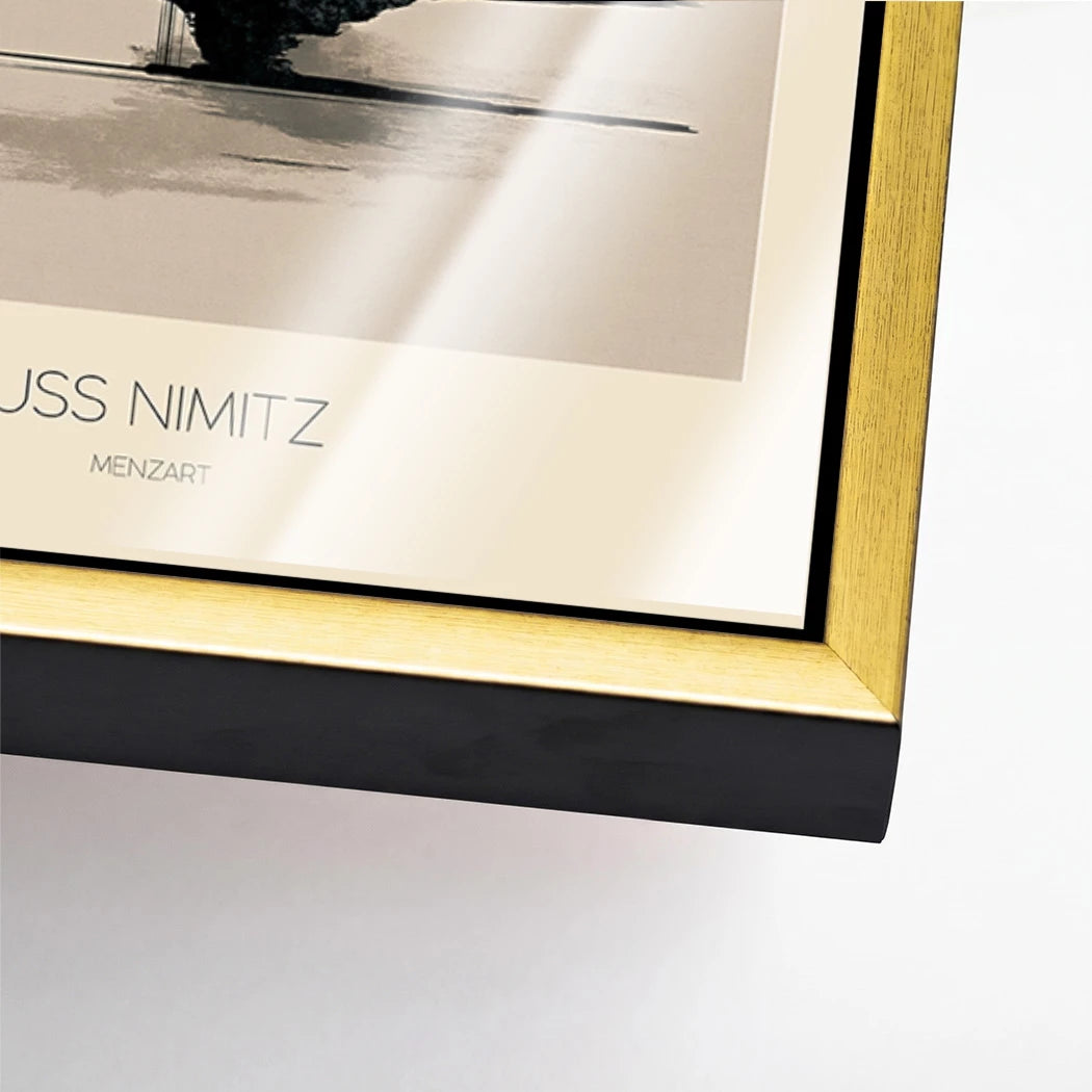 USS Nimitz Acrylglasbild