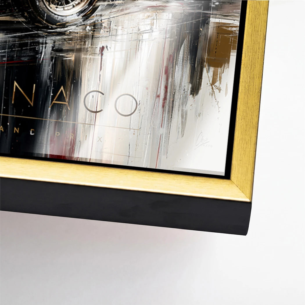 Monaco Pole Position Acrylglasbild