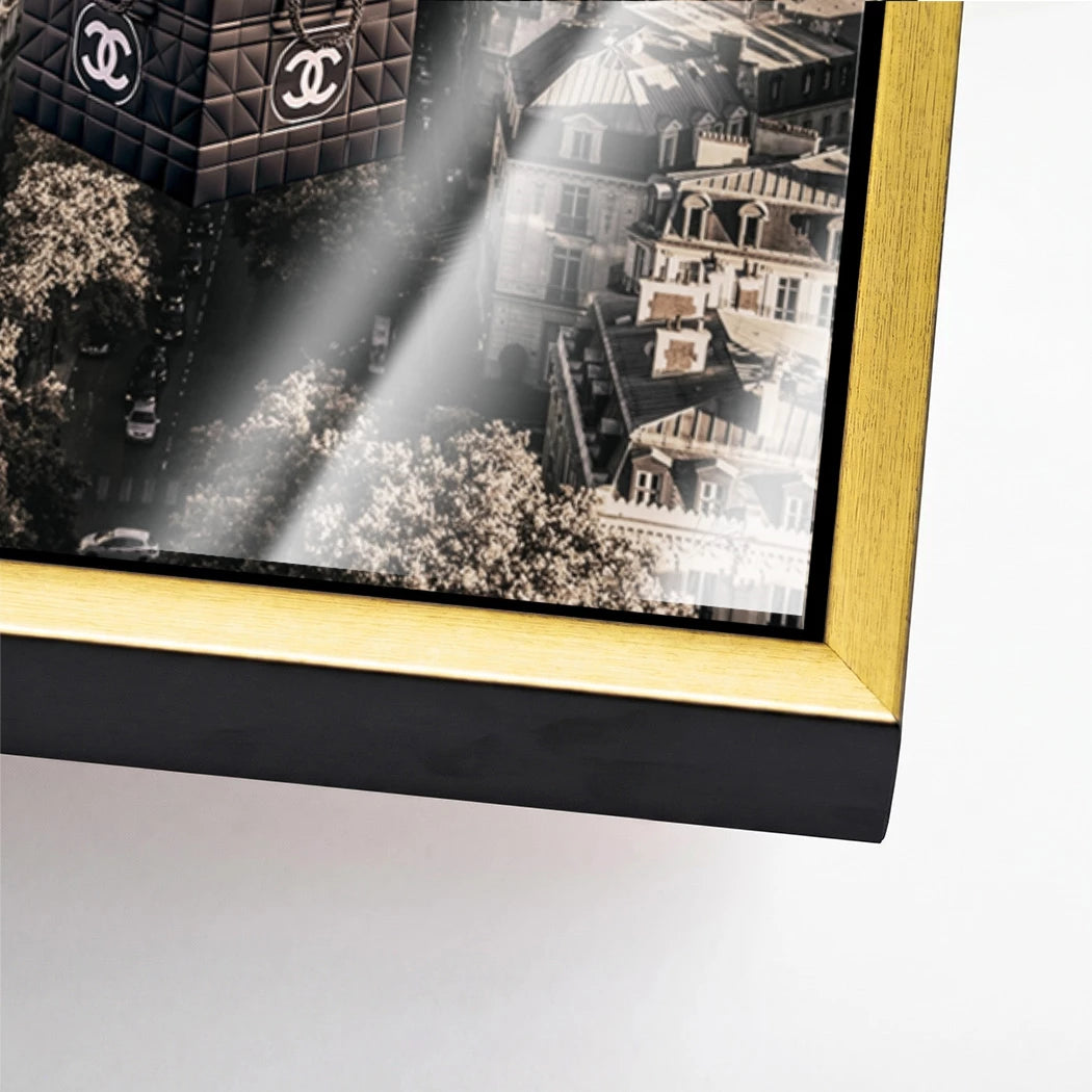 Chanel Ballons Acrylglasbild
