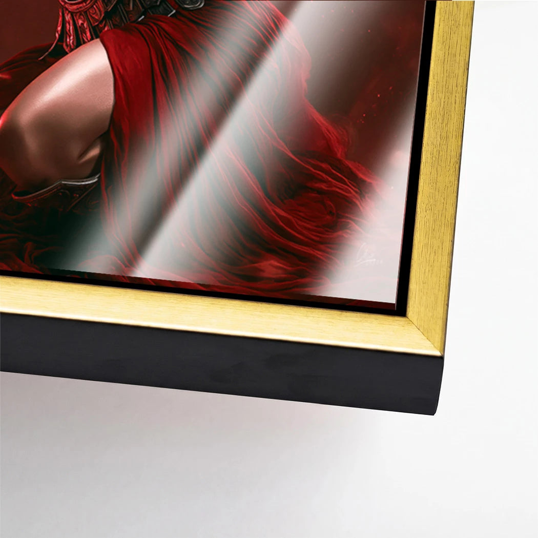 Veni Vidi Vici Gladiatorin Acrylglasbild