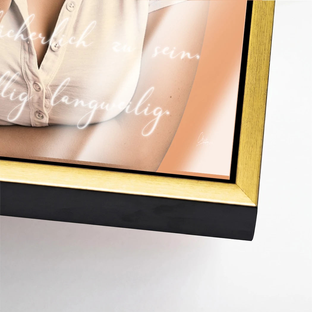 Marilyn Monroe Statement Acrylglasbild