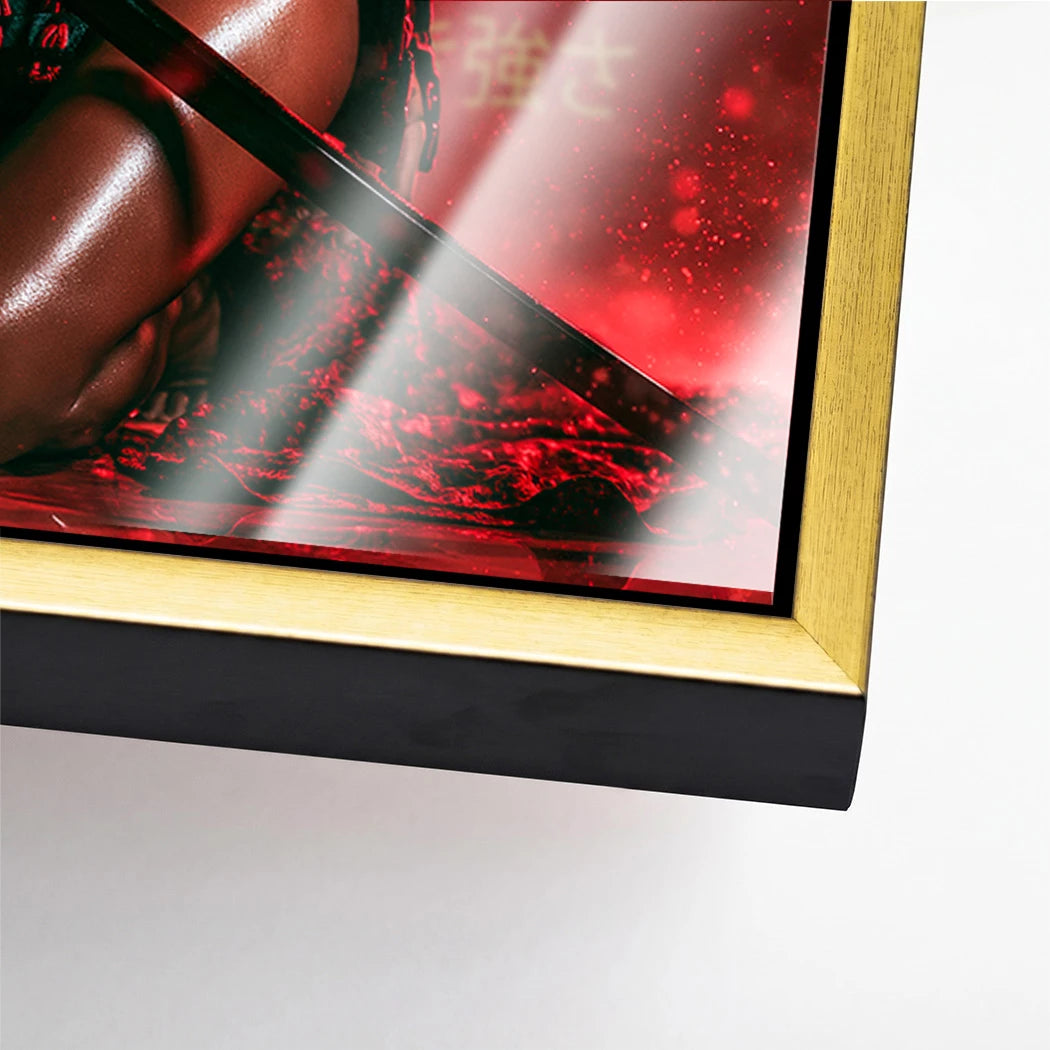 Samurai Rouge Acrylglasbild