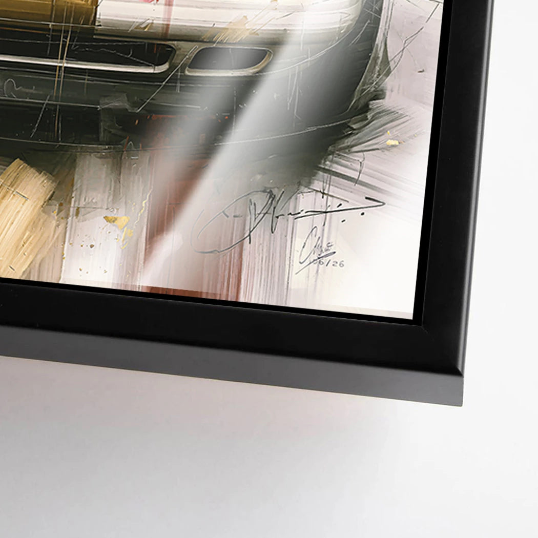 Porsche 911 Racing Acrylglasbild