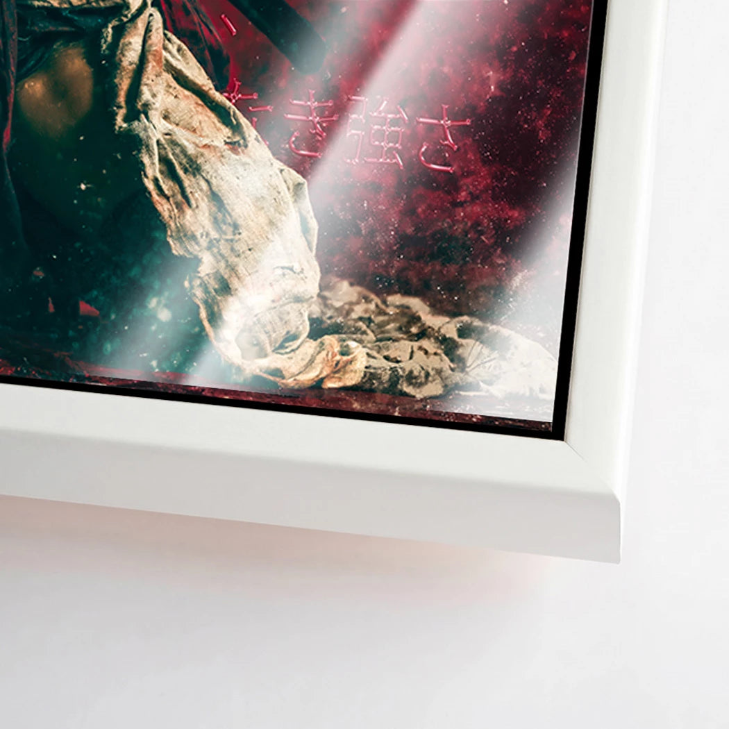 Rote Ronin Leinwand Bild