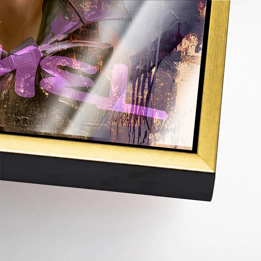 Monroe Chanel Chic Acrylglasbild