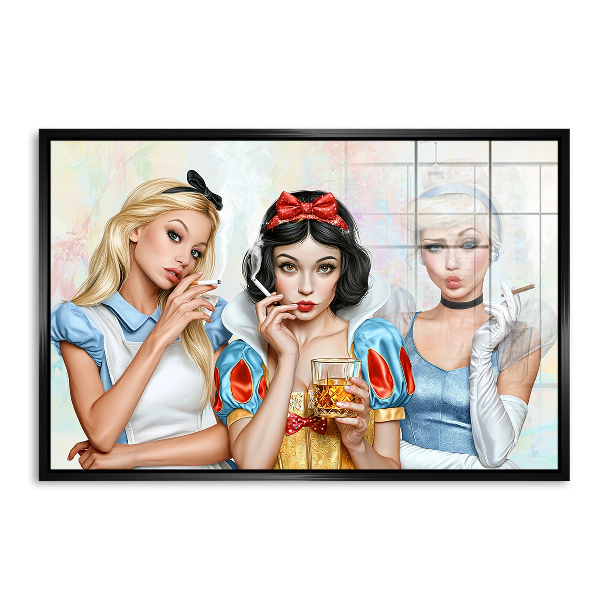 Cinderella & Co. Acrylglasbild
