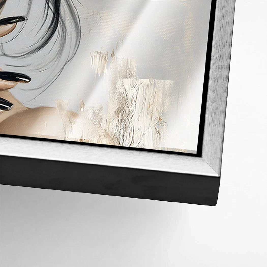 La Catrina Golden Rose Acrylglasbild